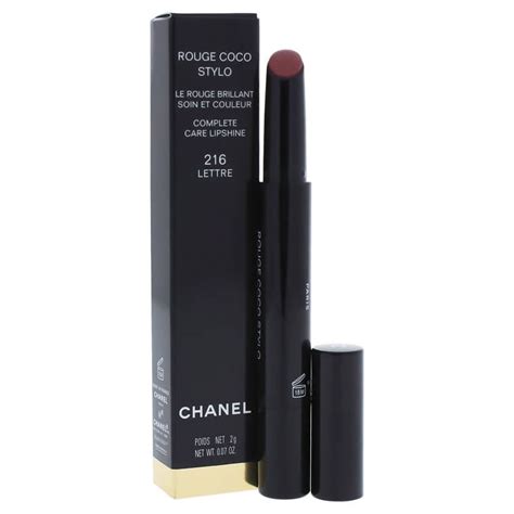 Chanel Rouge Coco Stylo Complete Care Lipshine No. 216 Lettre 